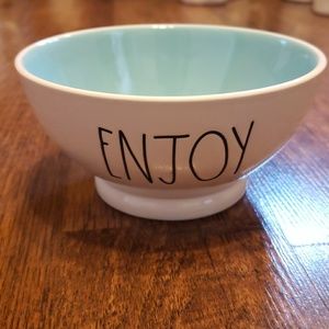 Rae Dunn cereal Bowl ENJOY